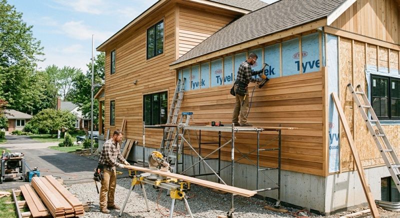 Board Siding Replacement in Boston, MA