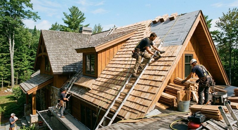 Cedar Shingles Replacement in Alexandria, VA