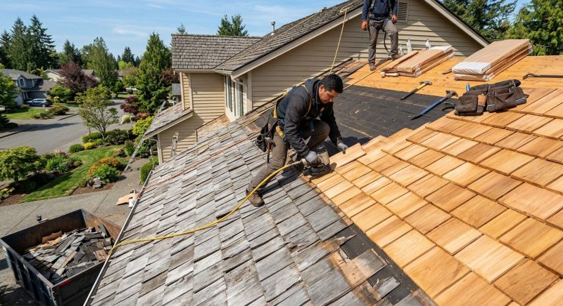 Cedar Shingles Replacement in Alexandria, VA