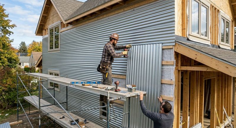 Corrugated Siding Installation in Norwalk, CT