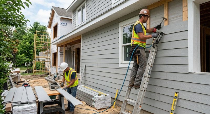 Fiberboard Siding Installation in Stamford, CT