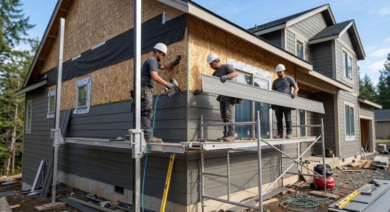 Fiberboard Siding Installation in Stamford, CT