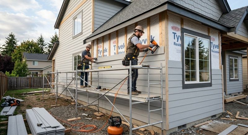 Fiberboard Siding Installation in Stamford, CT