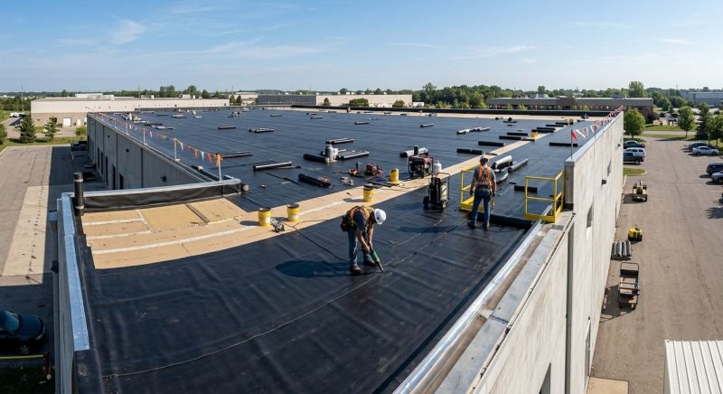 Flat Roof Installation in Naperville, IL