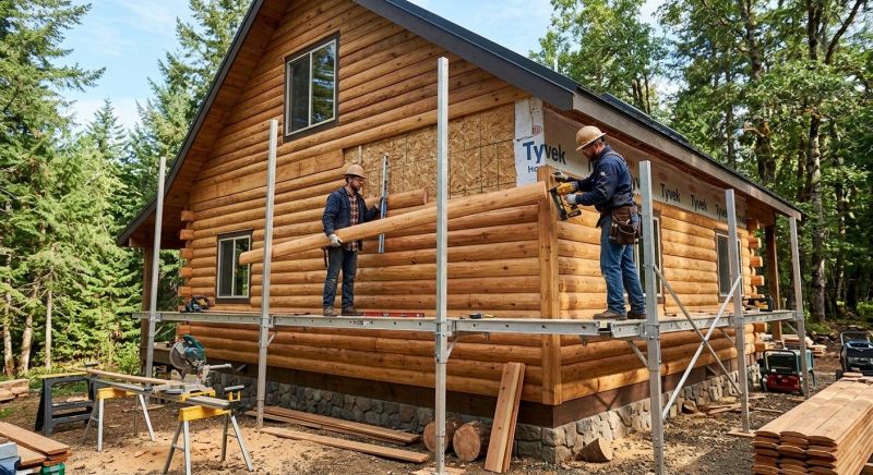 Log Siding Installation in Norwalk, CT