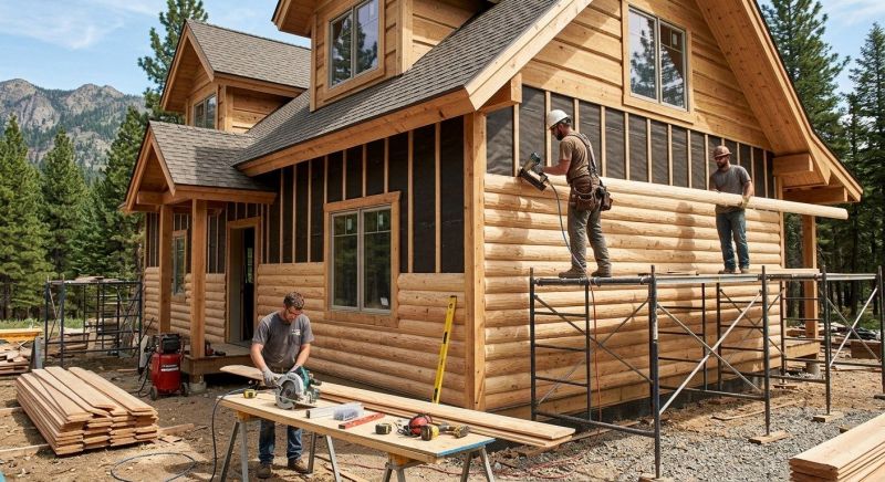 Log Siding Installation in Norwalk, CT