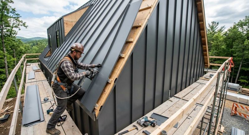 Sheet Metal Siding Replacement in Norwalk, CT