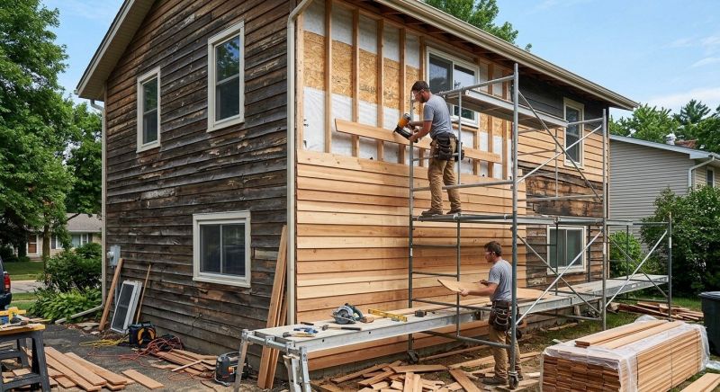 Wood Siding Replacement in Boston, MA